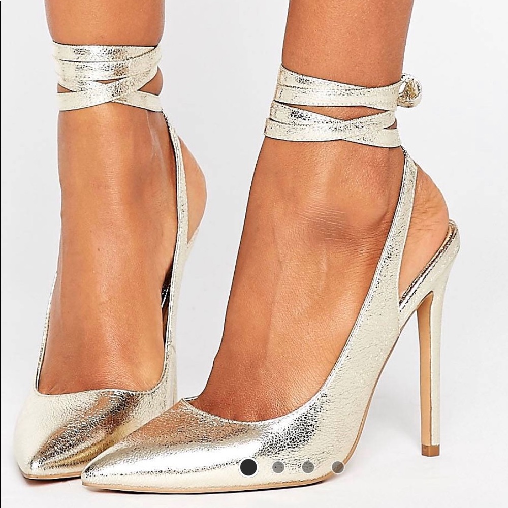 Ankles Wrapped in Gold!